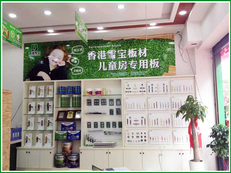 板材十大品牌-雪宝板材-贵州盘县专卖店开业